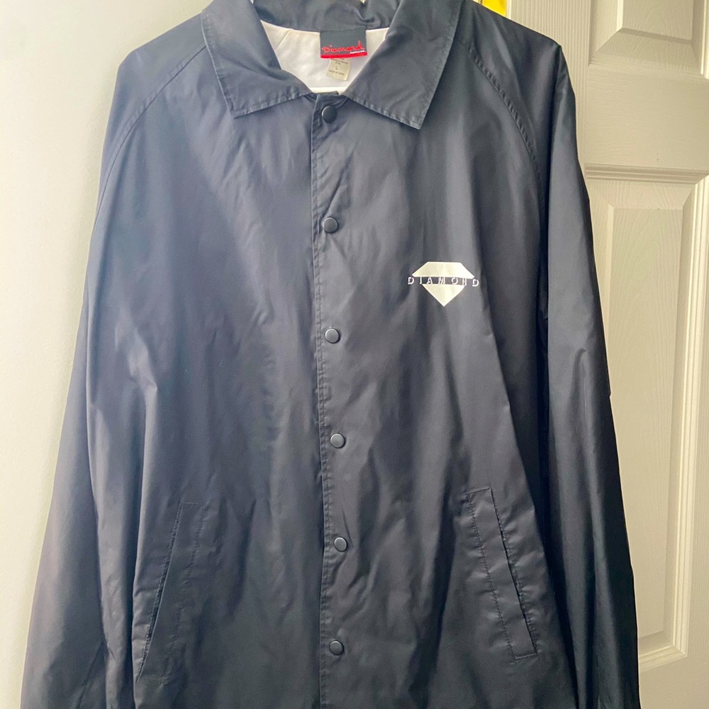 Diamond Supply Co Windbreaker Coach Jacket Mens